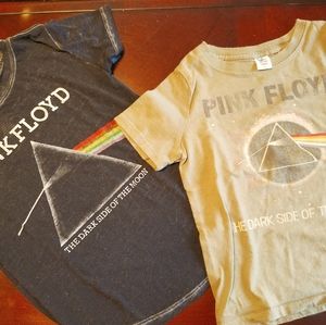 Toddler Pink Floyd TShirts 3T 4T lot of 2